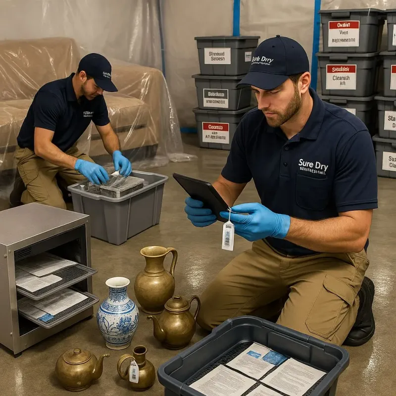 Content Protection and Restoration process in Georgetown, DE